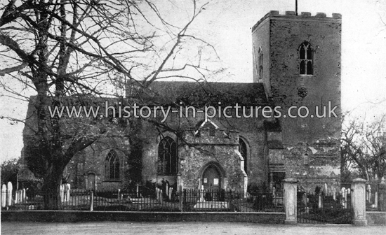 St Peter & St Paul Church, West Mersea, Essex. c.1904